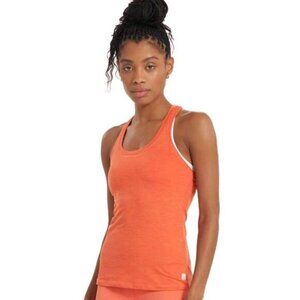 Vuori Lux Racerback Tank Size L Orange EUC
